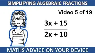 EXAM HACK: Simplify ANY Algebraic Fraction! 📝 (Algebra Fundamentals Ep. 5/19)