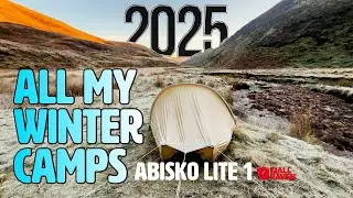 Winter 2025 Recap Wild Camping Trips in Fjallraven Abisko Lite 1