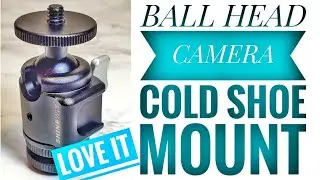 SHINEWEE Ball Head with Cold Shoe Mount, 360 Degree Panning Base  MBH-19 UNBOXING REVIEW