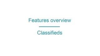 Classifieds - Designeefy Mobile App Builder