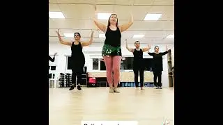 Belly Dance workout. Oriental dance Lesson| Танцы живота. Урок Восточных Танцев | ריקודי בטן