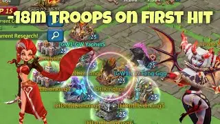 Lords Mobile - Big castle caught offline and was zeroed. Strongest blast hits. Illegal reports
