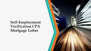 Self Employed Income Verification Letter Brooklyn, Manhattan