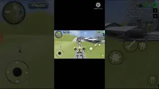Robot VS Trian in ROPE FROG NINJA HERO