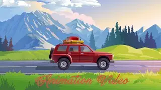 Animation Video || 2D animation video || simple 2d animation || Background animation