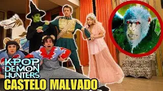 Zoey das KPOP Demon Hunters invade o Castelo Sinistro! Elphaba e Glinda estão de volta!