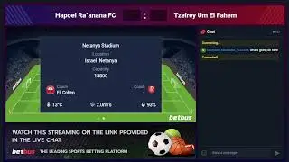 F&uacute;tbol En Vivo Gratis | Ra`anana vs Tzeirey Um El Fahem | Liga Alef