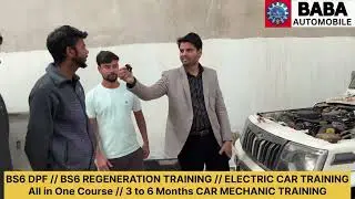 BS6 CAR MECHANIC TRAINING // DPF Cleaning // Regenration Training // Engines // Wiring // Sensor All