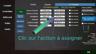 Comment affecter les contr&ocirc;leurs volant, p&eacute;dalier etc... dans youmandriver