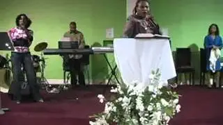 First Lady Pastor Honorine Essandjo ministers at M.E.S.S.I.E.'s Denver branch 2011