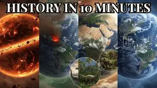 🌍Evolution of Earth: 4.5 Billion Years in Just 10 Minutes | Space Documentary