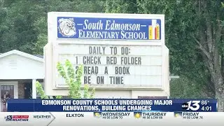 Edmonson County Schools undergoing major renovations, building changes