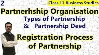 Types of Partnership, Partnership Deed, Partnership firm Registration Process