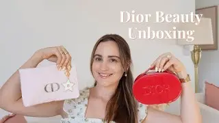 Dior Beauty Unboxing: Makeup Glow Set, free red bag and keychain + tips on maximizing free gifts!