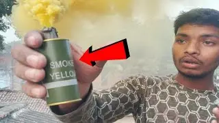 Smoke Grenade Making at Home || Making by Over Experiment 
