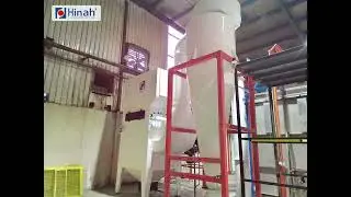 Transformers electrostatic powder coating painting line from HANNA Hinah manufacturer since 1990
