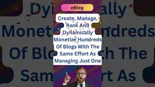 eBlog Review - eBlog Pro OTO or Upsell - eBlog Best Bonus #eblogreview #shorts