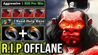 HOW TO OFFLANE AXE IN 7.24 with 2x Ring of Protection + Super Aggressive Call 100% Deleted ALL DotA2