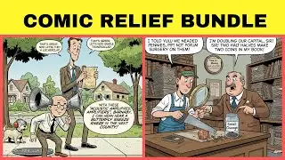Legendary Cartoon Strips That Lift Your Mood Fast 😂 | Comic Relief Bundle #comics #funny #vintage