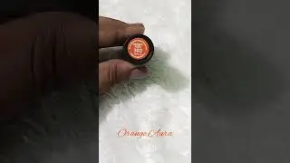 #shorts..Blue Heaven intense matte lipstick - orange aura #ytshorts#lipstickswatches