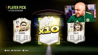 THIS IS WHAT I GOT IN 10X BASE OR MID ICON PLAYER PICKS! | FIFA 22 ULTIMATE TEAM