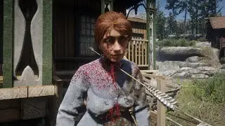 Red Dead 2 &mdash; Сборник &laquo;Лук и стрелы&raquo; &mdash; Киллкам &mdash; Жестокие убийства &mdash; Смешные моменты &mdash; Физика рэгд...