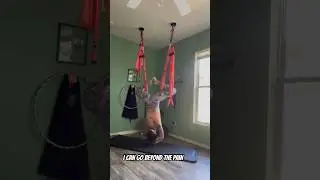 I use yoga to escape daily pain 🧘🏻&zwj;♀️🧚🏼&zwj;♂️ #yogalife #scoliosiswarrior #lupiswarrior