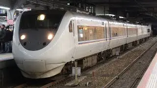 京都線681系近キトW12編成特急らくラクびわこ2号米原行き大阪駅発車
