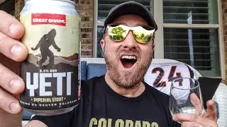 IT'S YETI / COLORADO DAY !! 😎😳🍺  Great Divide Brewing 🍺 Imperial Stout 😳 #Colorado #Beer #Review 🍻
