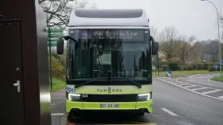 [Electric sounds] Morlaàs - Pau en VanHool A 12 FC, sur la ligne 9 du réseau Idelis