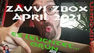 Es leuchtet... Gr&uuml;n | Zavvi ZBOX April 2021 | Unboxing