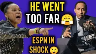 Stephen A. Smith PUSHED Dawn Staley Too Far&hellip; Her Emotional Response SHOOK ESPN 😳🔥