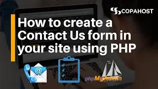 PHP Lessons - How to create a Contact Us form in your site using PHP