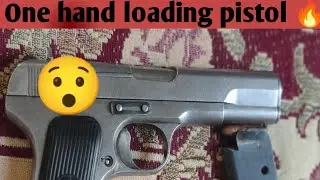 One hand loading 🔥😯 tokarev TT30 pistol tokarev tt 33 pistol tokarev pistol review