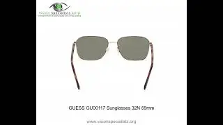 GUESS GU00117 Sunglasses 32N 59mm