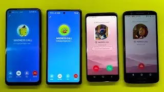 MADNESS Incoming Call Social Network Telegram Vs TeleGuard & Google Meet Vs Viber