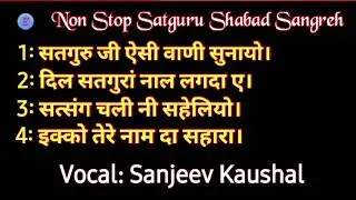 Non Stop 174 Top 4 Most Beautiful Satguru Shabad Sangrah | Satsang Shabad | Guru Shabad | Baba Ji