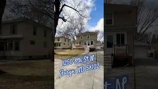 🔥 Property Tour | 1250 8th St N Fargo, ND 58102 🏡 #propertytour #hometour #realestate #fargond