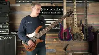 Dingwall Afterburner I 6-string with Roasted Ash neck and Glockenklang preamp