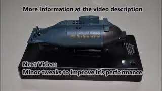 Happy Cow RC Submarine (Unboxing & review)