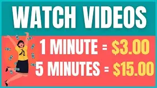Earn $15 Every 5 Minutes WATCHING VIDEOS! (Make Money Online)