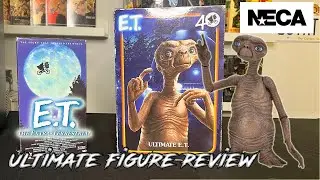 Neca E.T. 40th Anniversary Ultimate figure Unboxing and Review