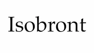How to Pronounce Isobront