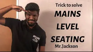 Expected seating arrangement | mains level | Shortcuts & tricks | tamil | SBI clerk | Mr.Jackson