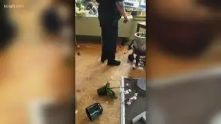 Flower shop in Pioneer Square vandalized