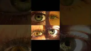When the sun meets the colours of the iris 🪄✨🎀💞 #vibelyrics #aesthetic #goldenhour #eyecolor #fyp