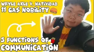 5 FUNCTIONS OF COMMUNICATION