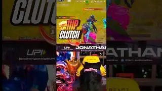 1HP-CLUTCH JONATHAN GAMING 😱🔥 #jonathangaming #youtubeshorts #bgmi  #shorts