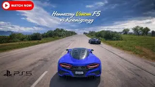 Fastest Car Showdown ⚡ Hennessey Venom vs Koenigsegg | Ultimate Speed Test