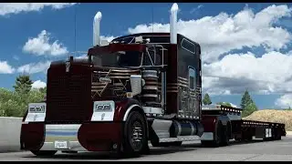 SCS W900 Tuning Pack_Brian Modmaker Demco Drop Deck Trailer_Concrete Haul (ATS Mods)
